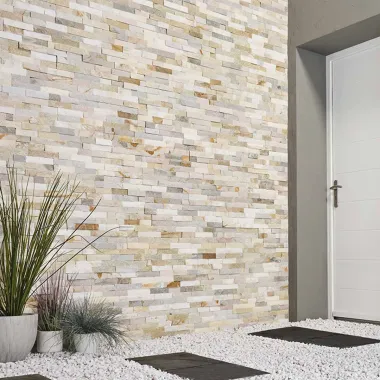 Parement G-006 Quartzite Mix 15x55 cm pierre naturelle