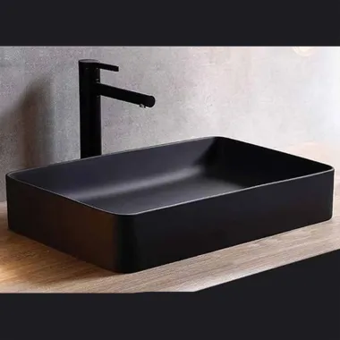 Vasque à poser céramique noir mat 78189MB