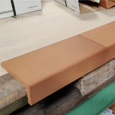Nez de marche en Grès étiré flammé 11,5x24x5 cm