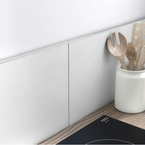 Profilé de finition chant plat - aluminium anodisé mat - L. 250 cm