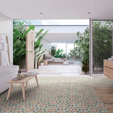 Carrelage hexagonal BOHEMIA 21x25 Hanna