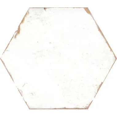 Carrelage hexagonal BOHEMIA 21x25 Lino White