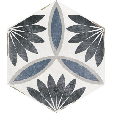 Carrelage hexagonal CAPRI 14x16 Nora