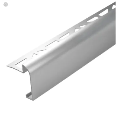Profilé de finition plan de travail 11mm aluminium anodisé mat - L.250 cm