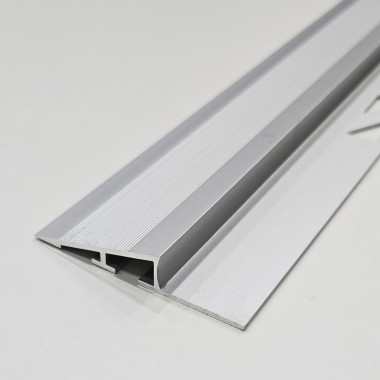 Profilé Seuil de porte - Rattrape niveau 11mm aluminium anodisé mat - L250 cm