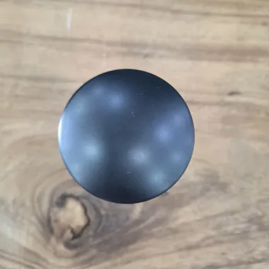 Bonde haute pop-up lavabo laiton noir mat