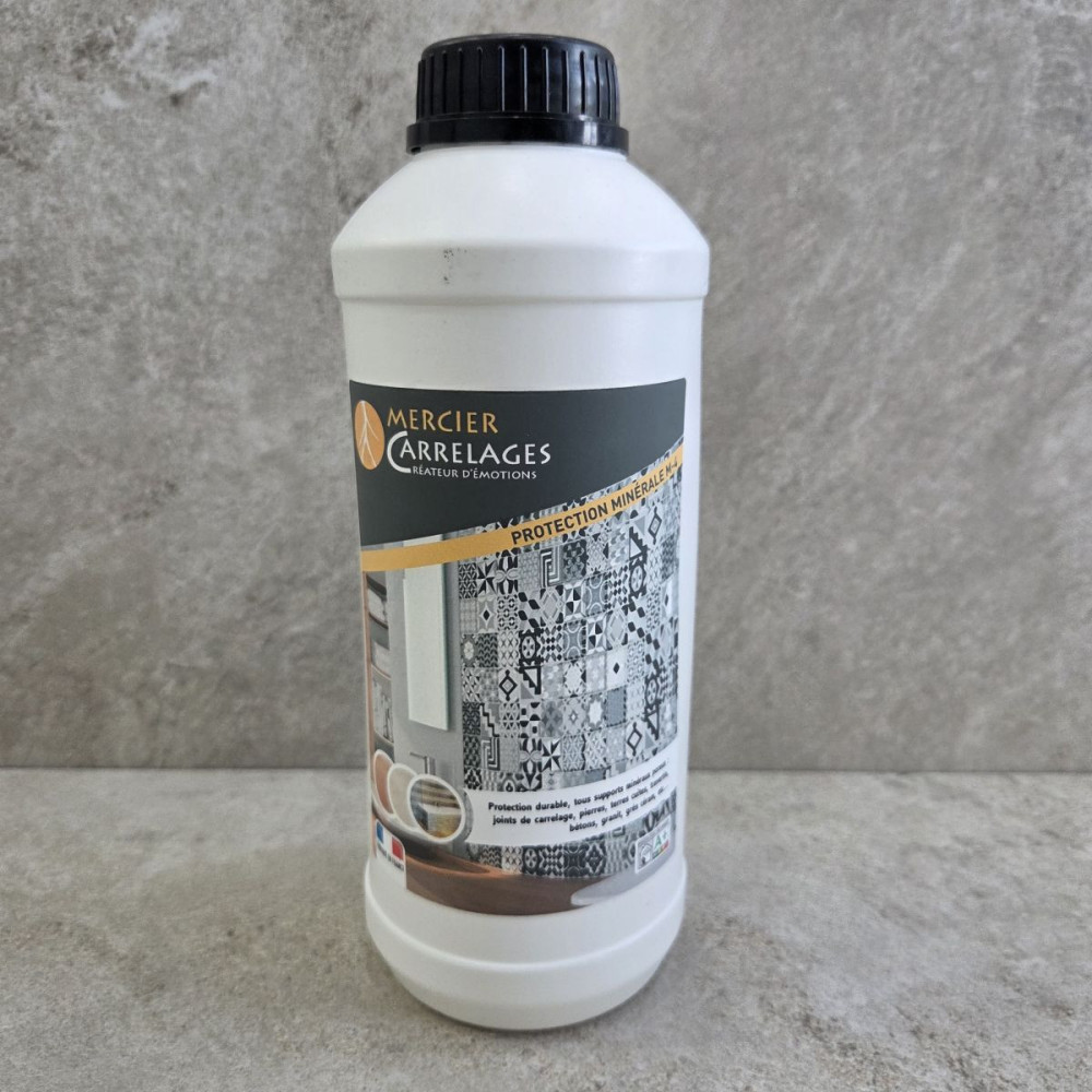 Traitement Hydrofuge minérale 1L (définitif) tous supports minéraux poreux