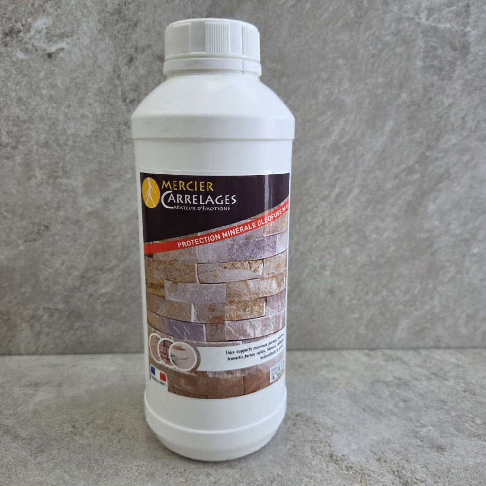 Traitement complément Oléofuge minérale 1L (définitif) tous supports minéraux poreux