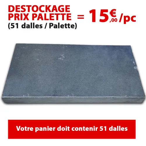 Couvertine Pierre Cudappa Black 33x60 (4,8 / 5,2 cm)