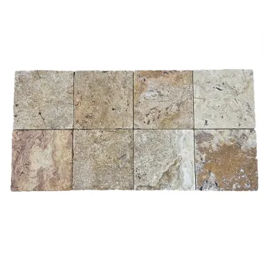 Travertin pierre 15x15 Scabos