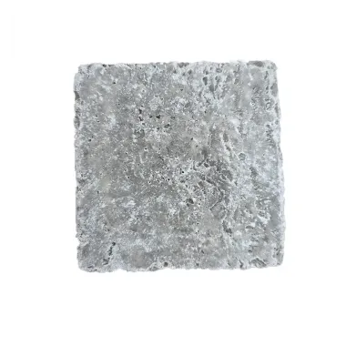 Travertin pierre 10x10 Silver